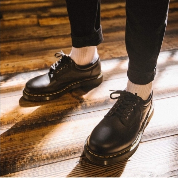 Dr. Martens 8053 5-Eye Oxford shoe Nappa leather Utilitarian style women's 8 - Picture 1 of 11